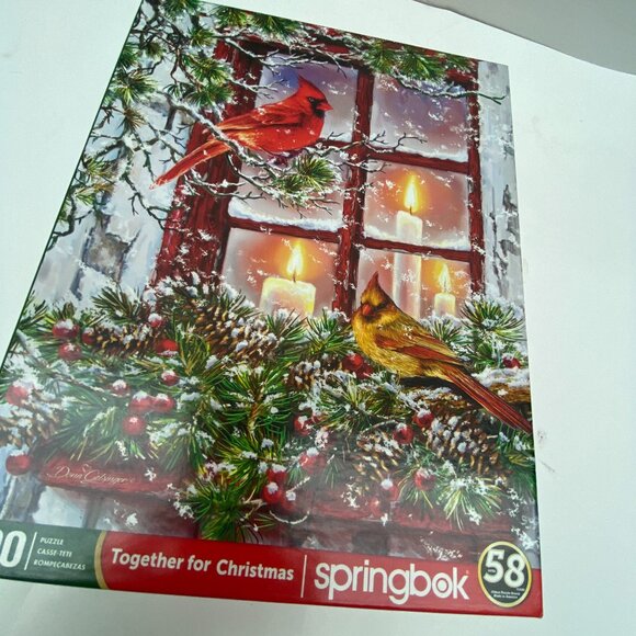 Together for Christmas Springbok puzzle - Picture 1 of 8